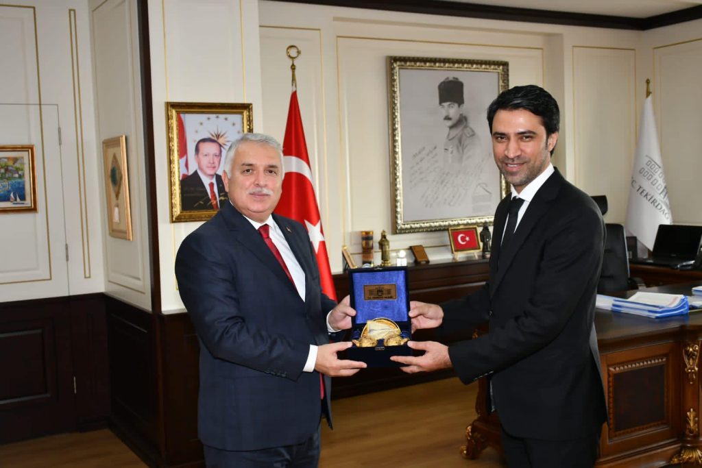 Haymana’dan Tekirdağ Valisi Yıldırım’a ziyaret